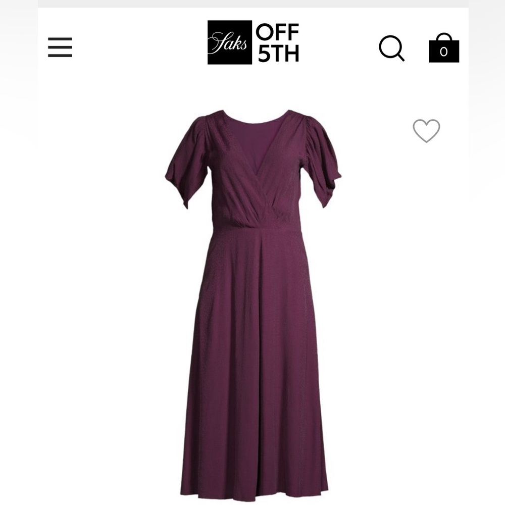 TED BAKER LONDON
Tulipi Panelled Midi Dress size 4